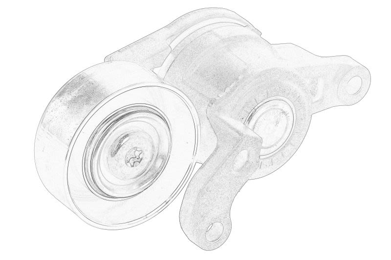 Palanca tensora de correa multicanal OE SUZUKI 17540-81P00 para Suzuki Swift V