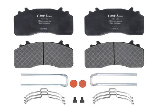 Pastillas de freno de disco LUMAG 29315 00 914 00 para Mercedes-Benz Arocs