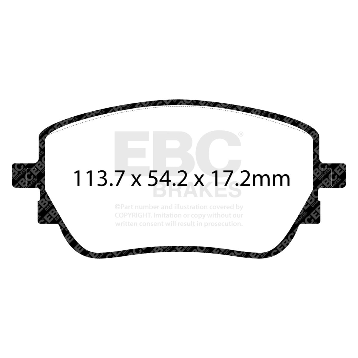 Pastillas de freno de disco EBC BRAKES DP42391R