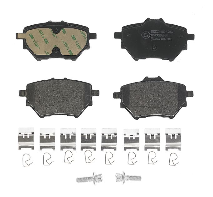 Pastillas de freno de disco BREMBO P 61 122 para Citroen C3 IV