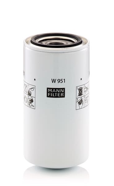 Filtro de aceite MANN-FILTER W 951 para Ammann ASC 70