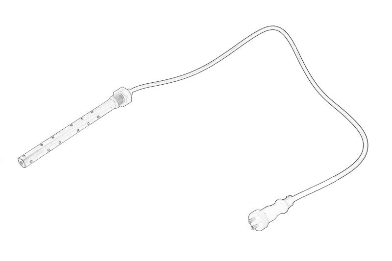 Sensor de nivel de aceite de motor OE DB TRUCK 004 153 63 28 para Mercedes-Benz Atego OM900.912-OM906.939