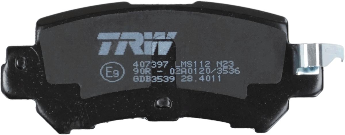Pastillas de freno de disco TRW GDB3539 para Mazda CX-3