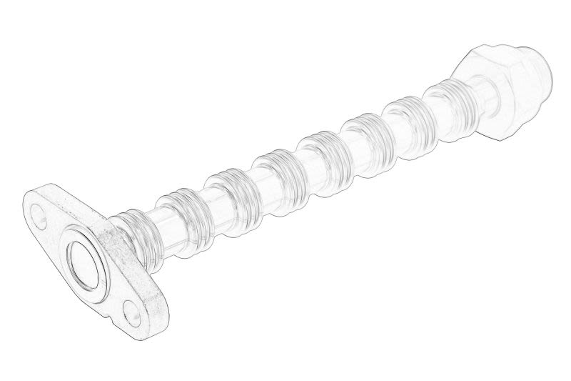 Línea de aceite de turbocompresor OE MAN 51.05703.5395MAN para MAN TGS I
