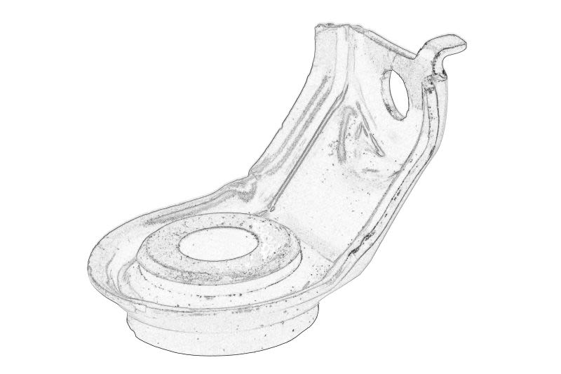 Soporte de radiador OE HONDA 74171-TGG-A00 para Honda CIVIC X