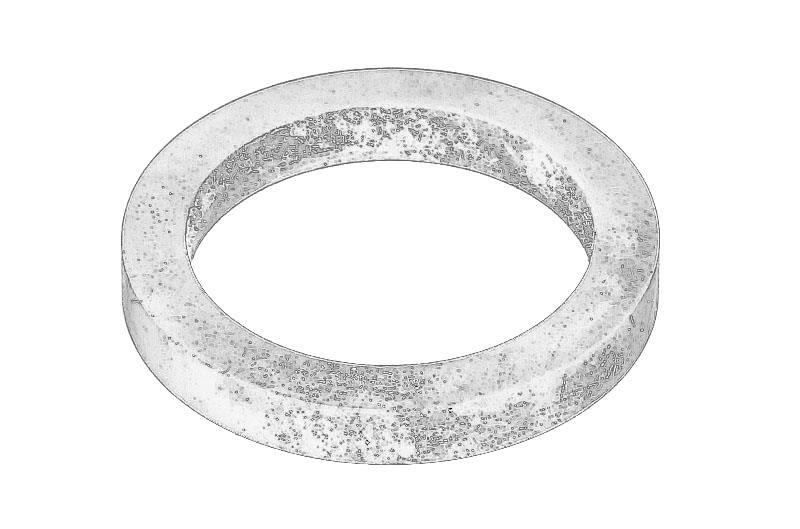 Empaquetadura de carcasa de filtro de aceite OE PEUGEOT 1103K6 para Citroen C3 I