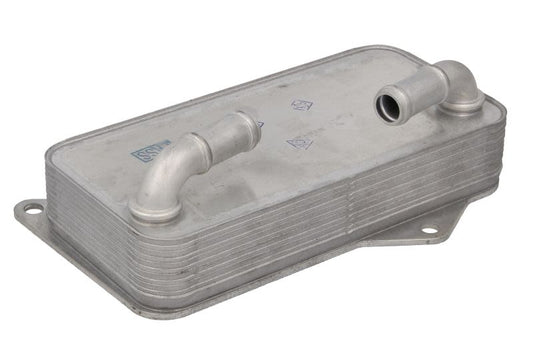 Enfriador de aceite, aceite de motor NRF 310077 para Audi A3