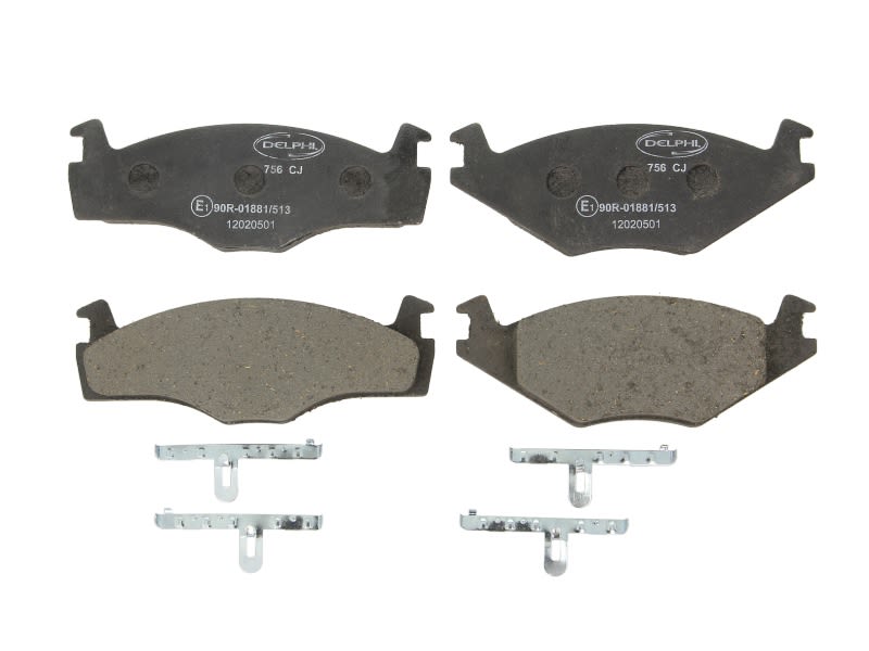 Pastillas de freno de disco DELPHI LP756 para Volkswagen Golf I