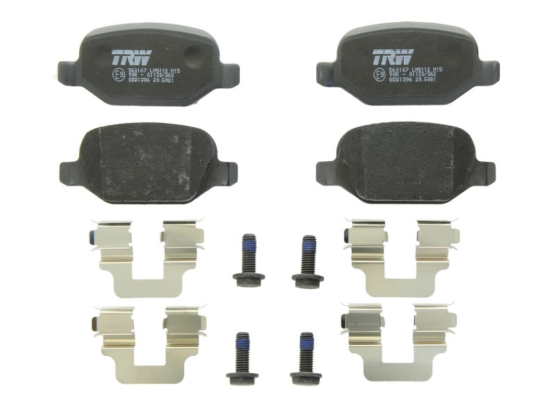 Pastillas de freno de disco TRW GDB1396 para Fiat 500