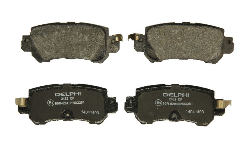 Pastillas de freno de disco DELPHI LP2482 para Mazda 2