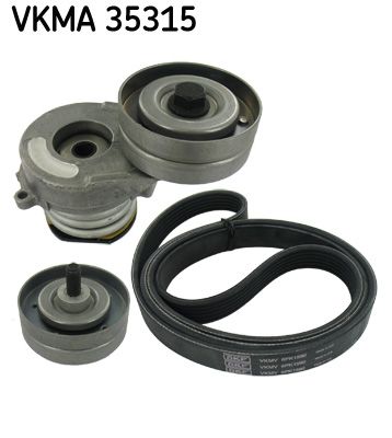 Juego de correa multinervada SKF VKMA 35315 para Opel Corsa C