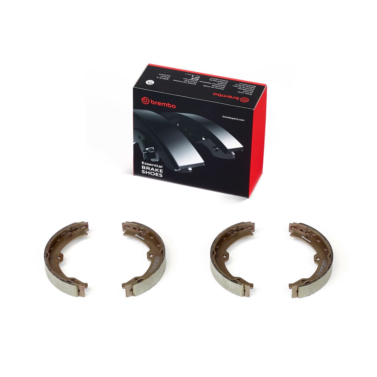 Balatas de freno de estacionamiento BREMBO S 50 528 para Mercedes-Benz Clase S (C215) 1999-2006