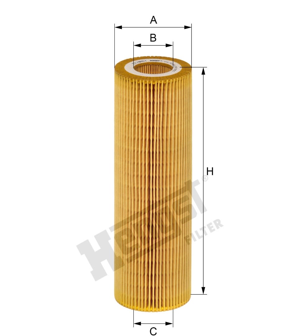 Filtro de aceite HENGST E123H01 D194