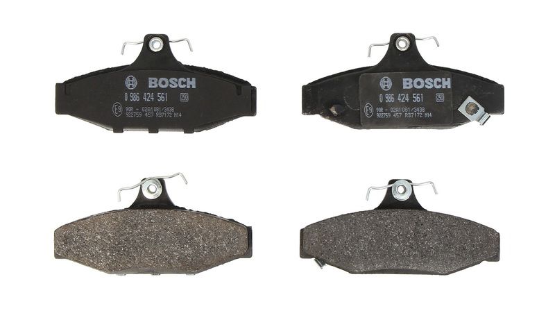 Pastillas de freno de disco BOSCH 0 986 424 561 para Ssangyong Musso
