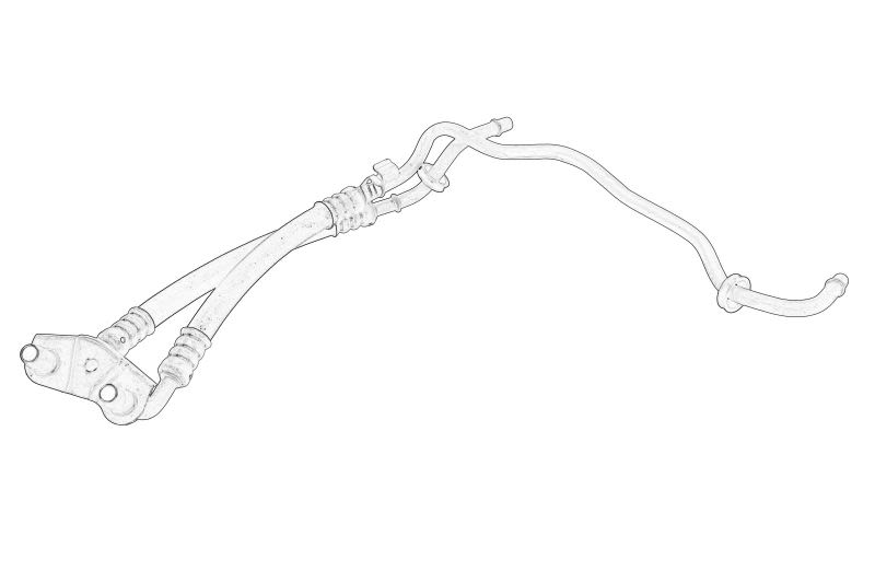 Tubería del radiador de aceite OE OPEL 39066190 para Opel Astra J