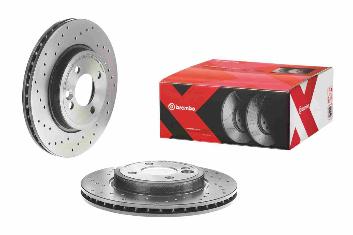 Disco de freno BREMBO 09.8655.1X para Mini (R56) 1.4/1.4D/1.6