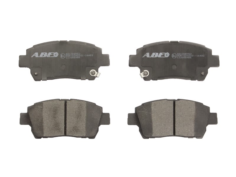 Pastillas de freno de disco ABE C12086ABE para Toyota Coroll