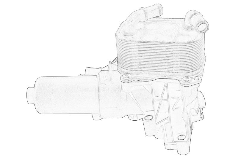 Módulo de filtro de aceite OE VW 05L 115 389AF para Audi A3