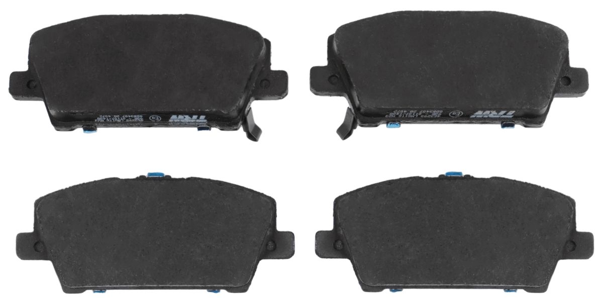 Pastillas de freno de disco TRW GDB3407 para Honda CIVIC IX