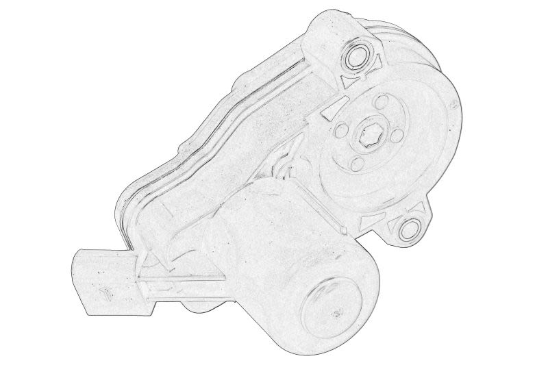 Elemento de control de cáliper de freno de estacionamiento OE MAZDA KA0G-26-8EXA para Mazda CX-5