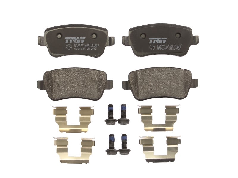 Pastillas de freno de disco TRW GDB1637 para Fiat Crom