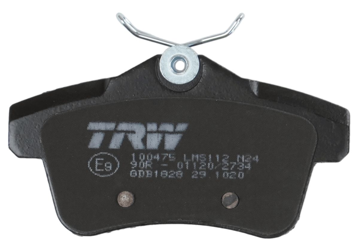 Pastillas de freno de disco TRW GDB1828 para Citroen C4 II