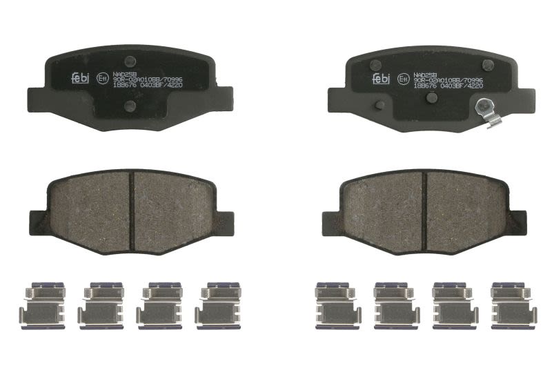 Pastillas de freno de disco FEBI 188676 para MG ZS