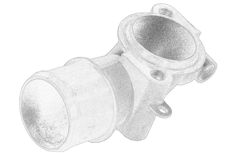Brida de refrigerante OE MAN 81.32562.0628