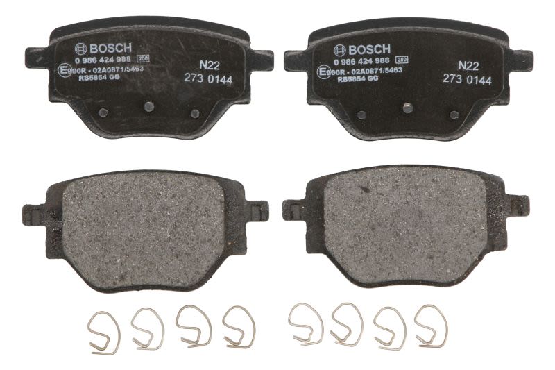Pastillas de freno de disco BOSCH 0 986 424 988 para Citroen C4 X