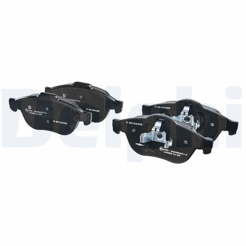 Pastillas de freno de disco DELPHI LP3692 para Renault Scenic I