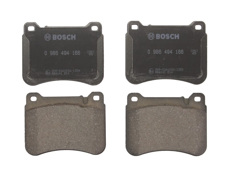 Pastillas de freno de disco BOSCH 0 986 494 166 para Mercedes-Benz Clase C (CL203) 2001-2011