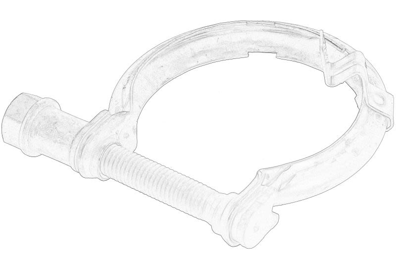 Conector de tubo de escape OE FORD 2351603 para Ford Transit Connect