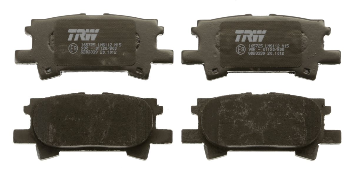 Pastillas de freno de disco TRW GDB3339 para Lexus RX