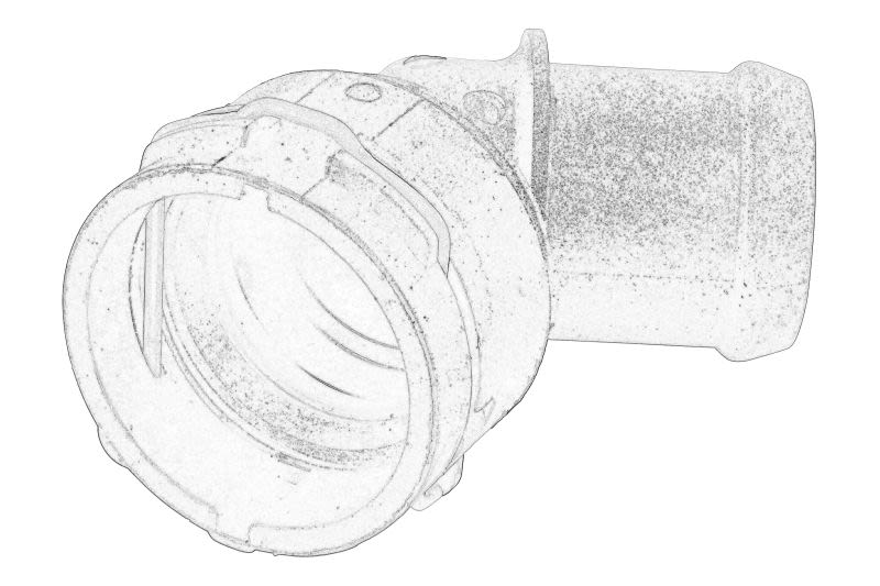 Brida de refrigerante OE VW 1C0 122 291 para Volkswagen Golf IV