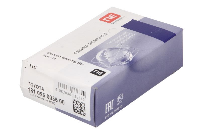 Juego de metales de biela NE 181096003500 para Toyota Coroll