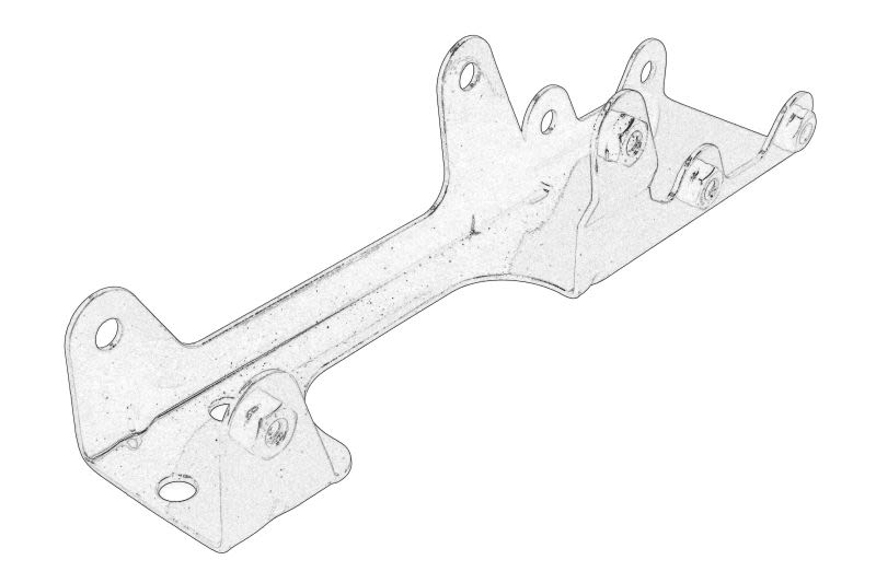 Soporte de radiador OE IVECO 99487945