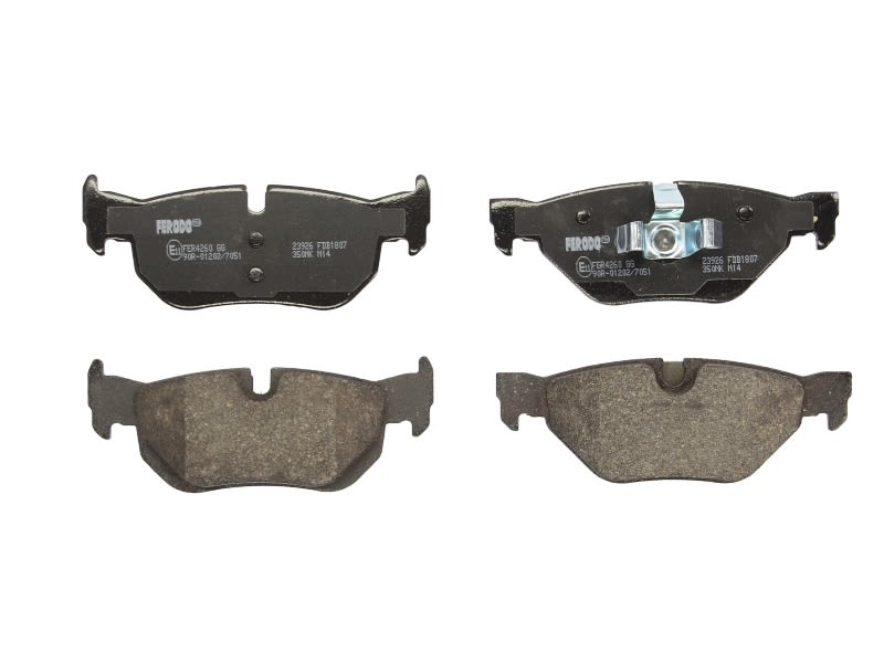 Pastillas de freno de disco FERODO FDB1807 para BMW Serie 1 (E81) 2006-2011