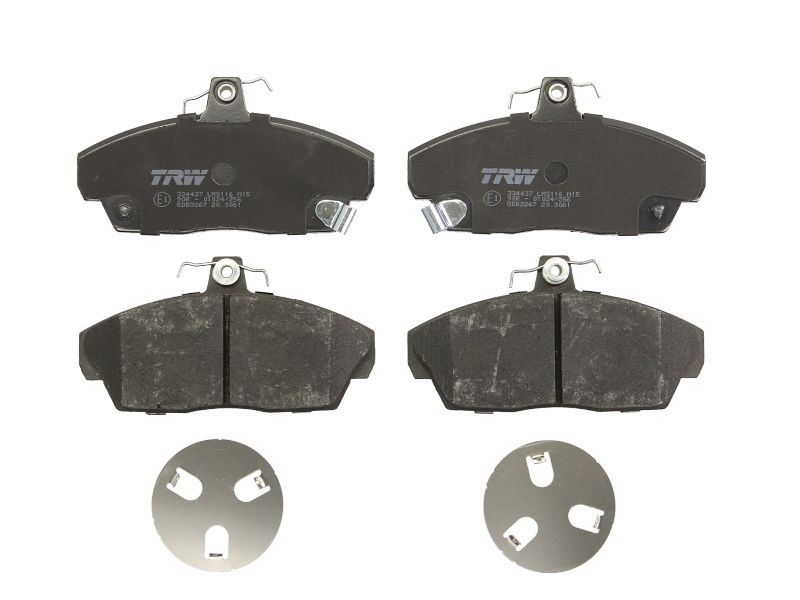 Pastillas de freno de disco TRW GDB3267 para Honda CIVIC VII