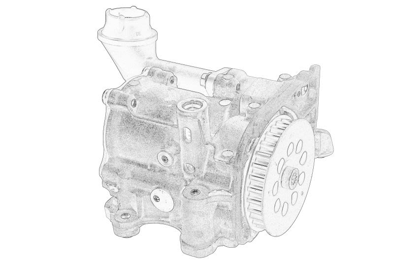 Bomba de aceite OE VW 04L 145 208T para Audi A3