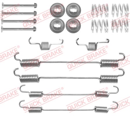 Kit de accesorios de balatas de freno QUICK BRAKE 105-0057 para Nissan Juke