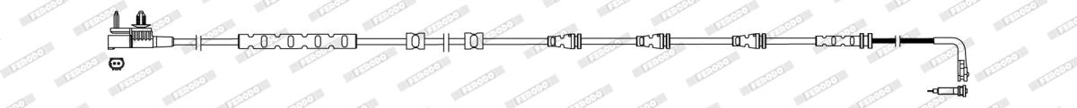 Sensor de desgaste para pastillas de freno FERODO FWI501 para Jaguar E-Pace