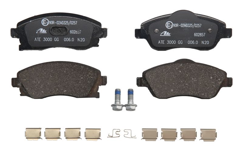 Pastillas de freno de disco ATE 13.0460-2857.2 para Opel Corsa C