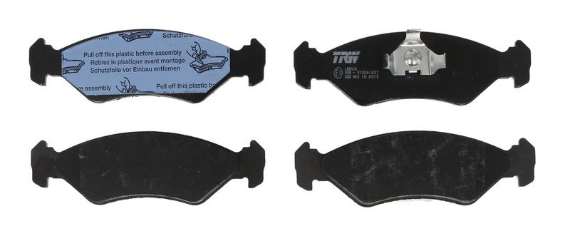 Pastillas de freno de disco TRW GDB953 para Ford Fiest
