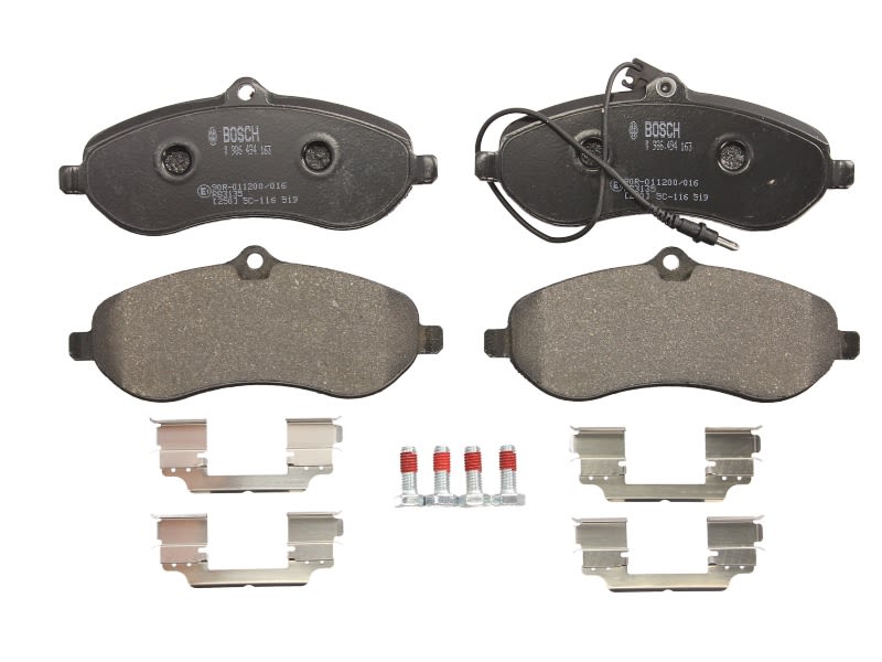 Pastillas de freno de disco BOSCH 0 986 494 163 para Toyota Proace 1.6D/2.0/2.0D