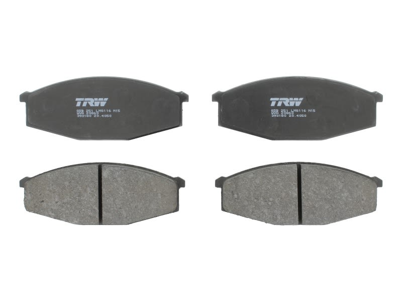 Pastillas de freno de disco TRW GDB251 para Nissan Urvan