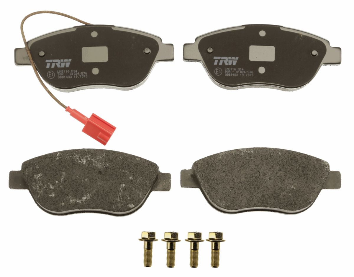 Pastillas de freno de disco TRW GDB1483 para Fiat Line
