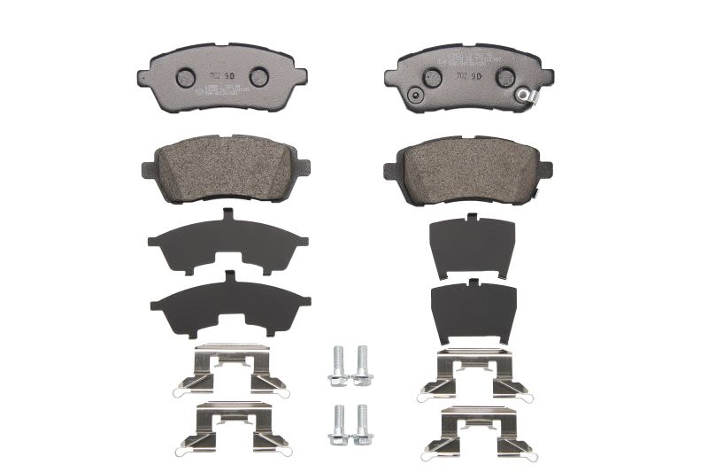 Pastillas de freno de disco BRECK 24283 00 702 10 para Suzuki Swift V