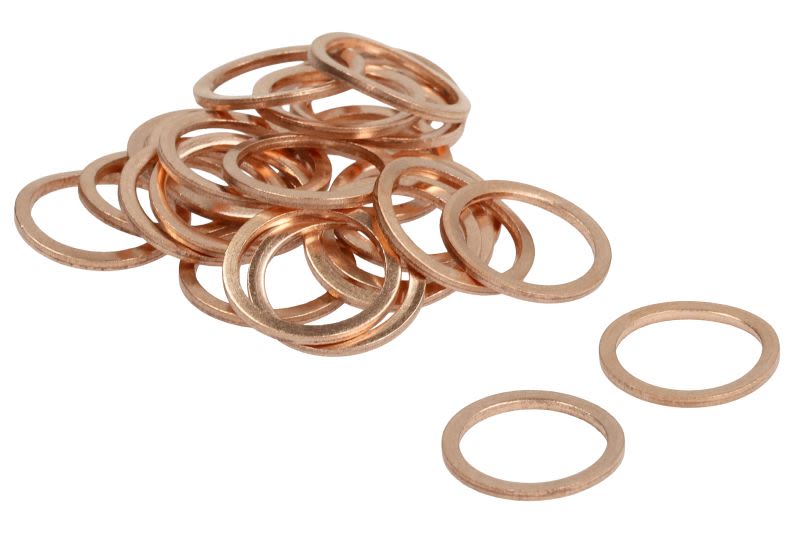 Sello de perno de cárter de transmisión automática ELRING 114600/25 para Ahlmann AS