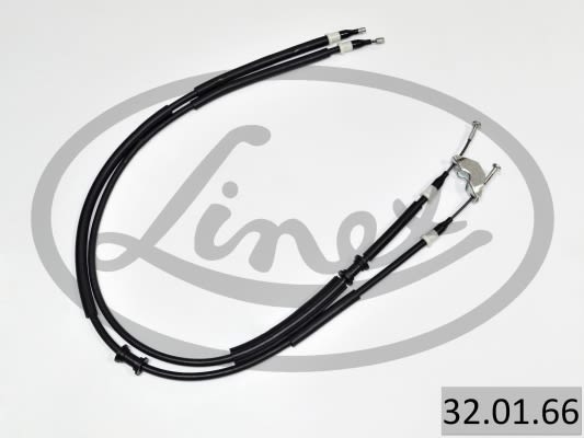 Cable de freno de servicio LINEX 32.01.66 para Opel Astra G