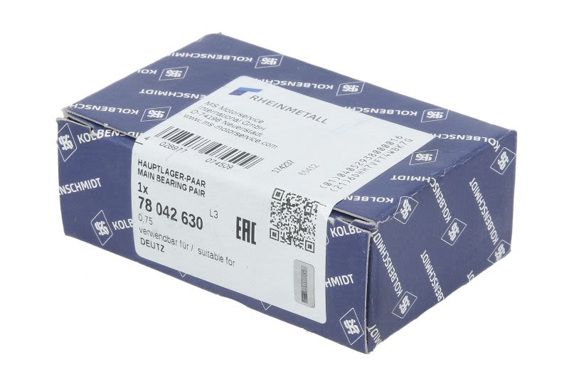 Casquillo de bancada de cigüeñal KOLBENSCHMIDT 78042630 para Fendt 2 D Farme